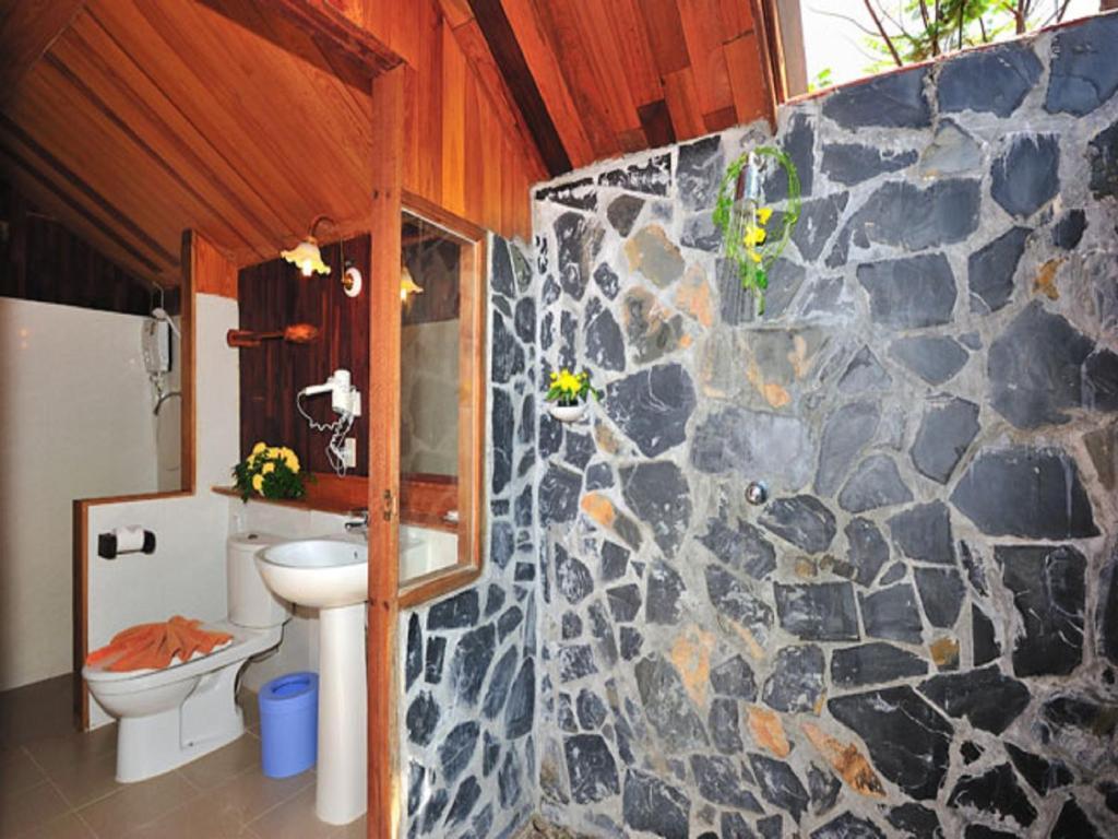Deluxe Bungalow mit Gartenblick